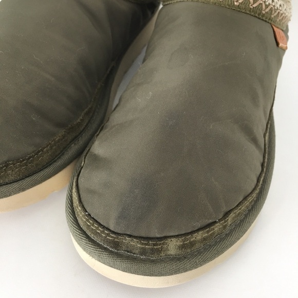 UGG Tasman Military Green Nylon Slipper Shoe Men’s Size 11 main image 11